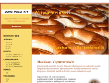 Tablet Screenshot of juhopulli.com
